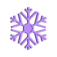 Snowflake.stl Download free STL file Snowflake Earrings • 3D printer design, Desktop_Makes