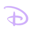 D.stl Letras y Números DISNEY Letters and Numbers | Logo