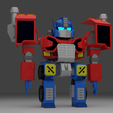 3.png Sd Optimus prime 3d Model From the transformers
