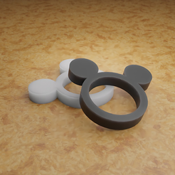 untitled-YcWmcyL0G-transformed.png Fichier STL gratuit Bague Mickey mouse・Modèle pour imprimante 3D à télécharger