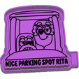 ink.png Nice Parking Spot Rita Freshie STL Mold Housing