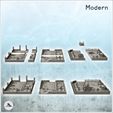 2.jpg Set of cemetery squares with low walls, tombs and mausoleum (2) - Modern WW2 WW1 World War Diaroma Wargaming RPG