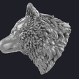 2.png Tête de loup MODÈLE 3D