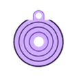 keychain_gyroscope.stl Gyroscope Fidget Toy for Keychain and/or Crocs (combo)