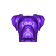 Boxer Dog Head.obj Tête de chien Boxer