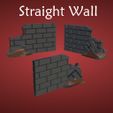 Crumbling-Walls-Pic1.jpg Crumbling Walls for Tabletop Games WH40k D&D Medieval Castle Wall