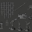 new props.png The Rickety Docks Scatter Terrain set!