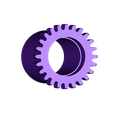 Gear_to_lithophane.stl ROTATIONAL BASE FOR LITHOPHANE BY MONTER