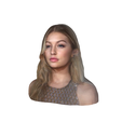 model-1.png Gigi Hadid-bust/head/face ready for 3d printing