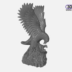 Eagle.JPG Download STL file Eagle Sculpture • 3D printer design, 3DWP