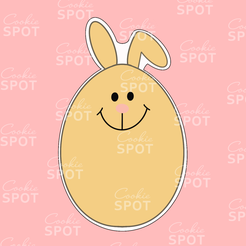Untitled_Artwork-1.png Archivo STL Cortador de galletas de Pascua Bunny Egg (oreja flexible)・Objeto imprimible en 3D para descargar