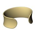Rounded-edge-Concave-cuff-bracelet-26mm-wide-10.jpg Abgerundete Enden breite konkave Manschette Armband Größe M 3D-Druck Modell