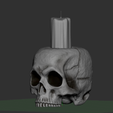 Screenshot-2023-10-11-215437.png Skull Candle Holder for Halloween - Unique and Creepy 3D Printed Design