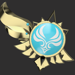 1.png Archivo STL Genshin Impact - Venti Vision Modelo 3D・Diseño de impresora 3D para descargar