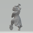 3.png Lei Zhenzi Lei Shen Lei Gong - Lord of Thunder 3D print model