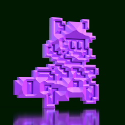 Mario-Bros-Pixel-II.png Mario Pixel Art con Cola de Mapache - Un Salto Retro a la Aventura
