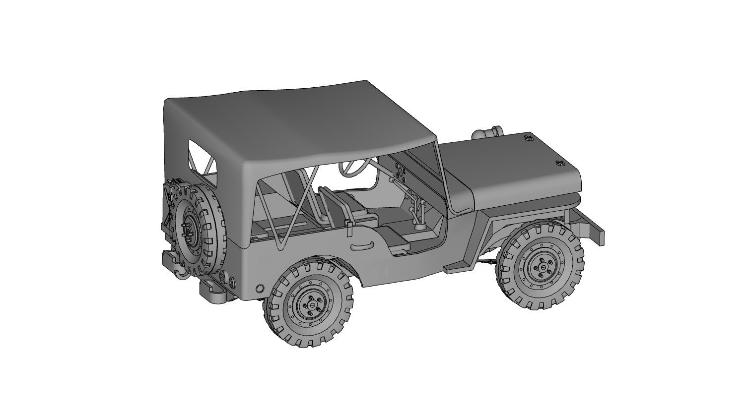 4.jpg 3D file military jeep・3D print object to download, igorkol1994