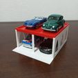 1688198541589.jpg Double garage with roof useful for diecast 1/64 (HotWheels, Matchbox, Gusval, Maisto, etc.)