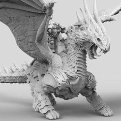 DragonAstartes.3.jpg Archivo STL gratuito Caballero del Dragón - Ceremonial・Objeto para descargar e imprimir en 3D