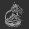 h-8.jpg perched fantasy dragon