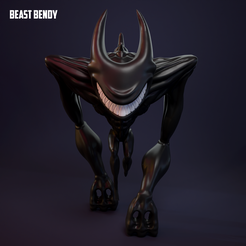 yey | en \ | STL file BEAST BENDY - BENDY AND THE INK MACHINE・3D printable design to download