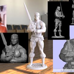 rm.jpg Fichier STL gratuit CONAN・Modèle à télécharger et à imprimer en 3D