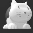 ALEXA_ECHO_DOT_5_CUTE_CAT.jpg Suporte Alexa Echo Dot 4a e 5a Geração Cute Cat Versão 2