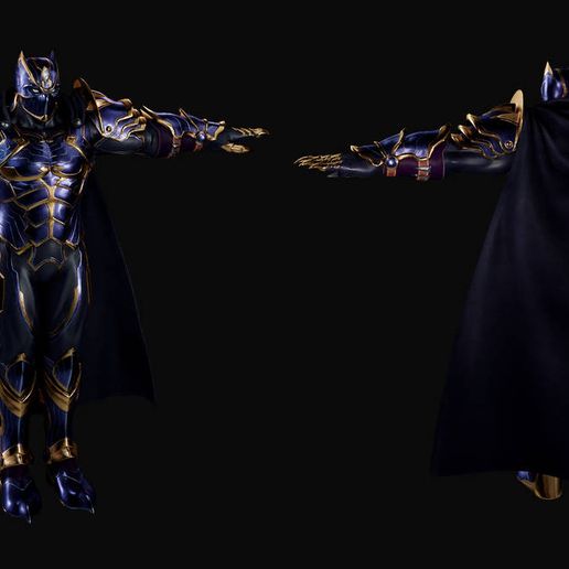 🎭 Marvel's Black Panther Armor Costume Marvel vs Capcom・ STL File for ...