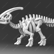 p04.png Niedlicher Apatosaurus Skelett STL