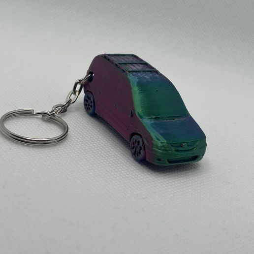 Dacia Logan MCV key fob / Dacia Logan MCV keychain - 3D model önizlemesi