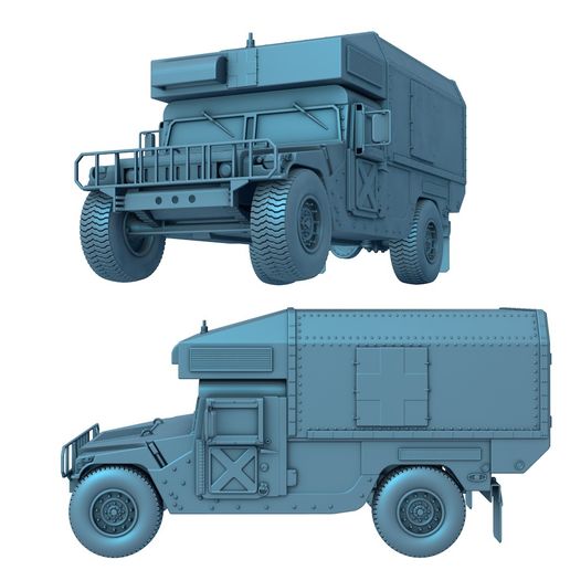 🪖 Humvee M1151 / Humvee stl / HMMWV M998 / HMMWV / M1151 / M1151A ...