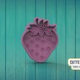 frutill.jpg Fichier STL Coupe-cookie à la fraise et à la fraise・Design pour imprimante 3D à télécharger