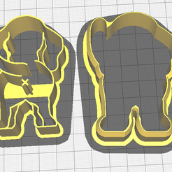 dog-butt.png Archivo STL Cortapastas trasero de perro・Modelo para descargar y imprimir en 3D