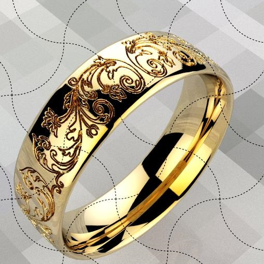 Fine Jewelry, Ring Texture 01 3D model