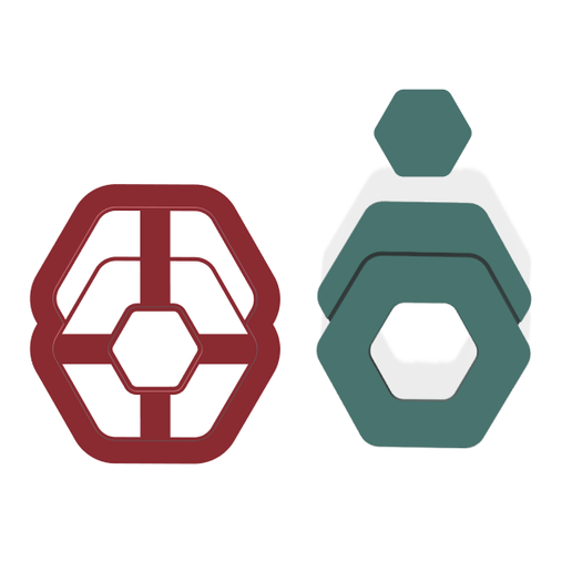 polymer clay cutter 6 size 3D model