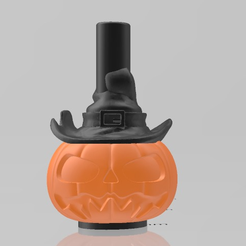 Fotodiseño.PNG Halloween pumpkin bong mouthpiece