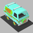 7.png Mystery Machine Scale auto from Scooby-Doo! Normal version and Drag Racing version