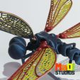 Madistudios-dragonfly-8.jpg STL-Datei DragonFly・3D-druckbare Vorlage zum herunterladen