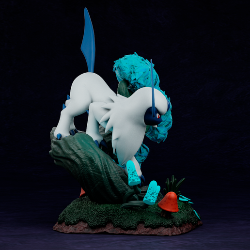 🐉 Absol - Pokemon・ STL File for 3D printing・Cults
