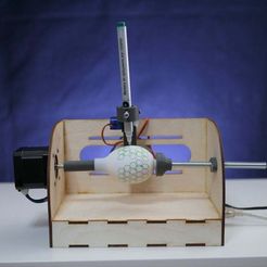 P1350748.JPG Download free STL file CNC Egg Painting Machine - EggBot • 3D printable design, NikodemBartnik