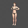 3.jpg Beautiful Woman -Rigged 3d character