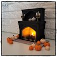 006B.jpg GOTHIC TEALIGHT FIREPLACE!