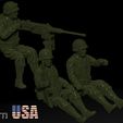 2.jpg 1/72 World War II USA Willys Jeep Crew of 3 Including a Gunner