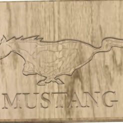 Mustang.jpg Free STL file MUSTANG・3D printer model to download