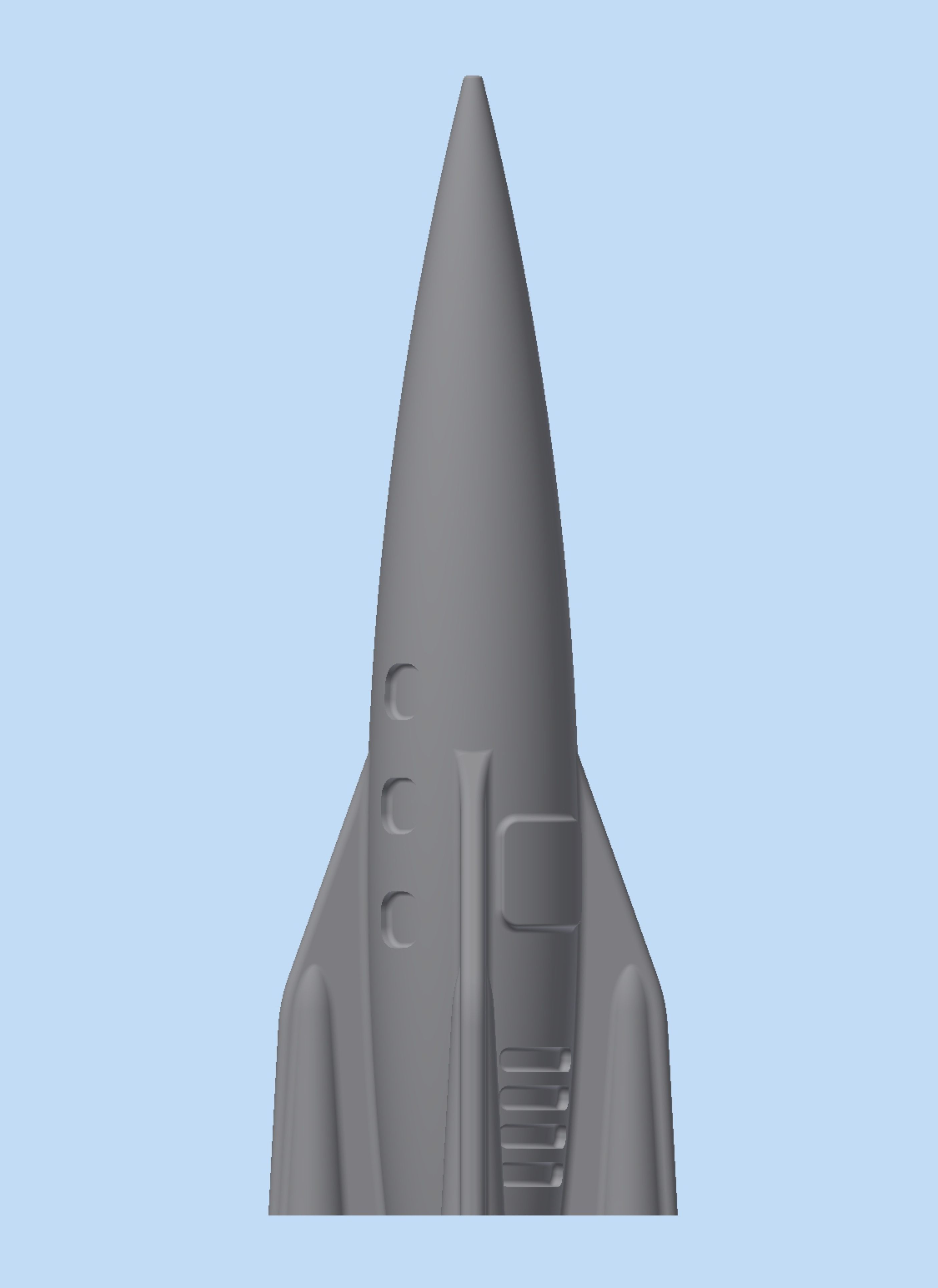 Cohete Tipo Rocket_003.jpg Download file ROCKET ROCKET • 3D printing template, Adrian3D2020