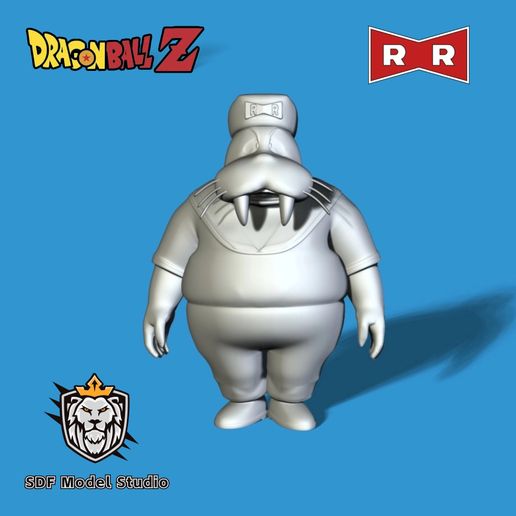 🎀 RED RIBBON ARMY WALRUS SOLDIER DRAGON BALL Z・ STL File for ・Cults