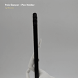 IMG_20190219_142139.png STL file Pole Dancer - Pen Holder・3D printable design to download