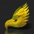 default.162.jpg STL file Squid Game Mask - Vip Eagle Mask Cosplay 3D print model・3D printable model to download