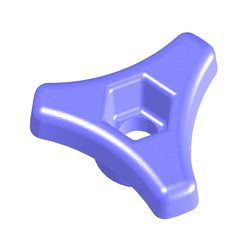 MOLETTE hexagonal 8x8 mm M5 A.JPG Pomo de la puerta manija de la rueda M5 Tienda de muebles estrella