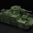 o-i-2.jpg Japanese super heavy tank O-I 1/72 14 centimeters in length